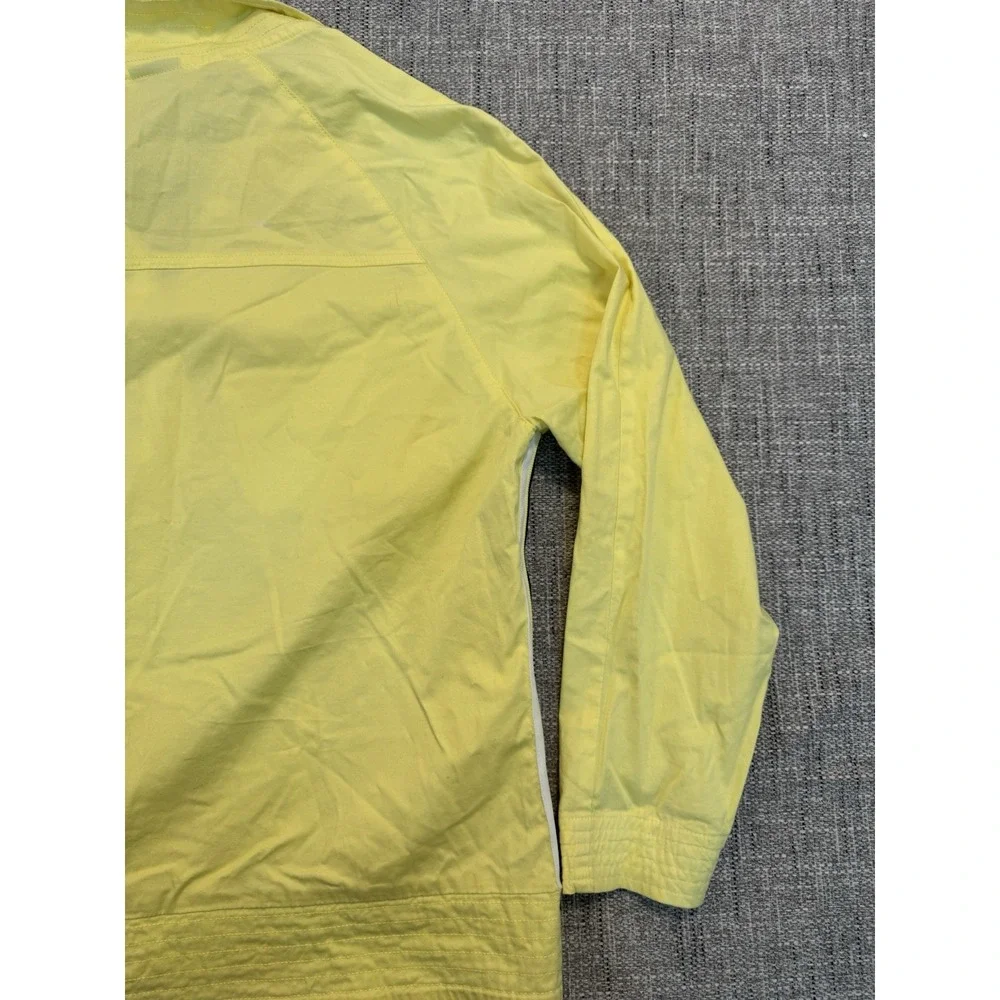 NIKE Size Small Jacket‎ Running Dry-Fit Wind Breaker Play Up Yellow White Black